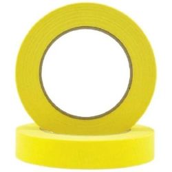 Picture of 3M 6653 Auto Refinish Tape Yellow 24mmx55m